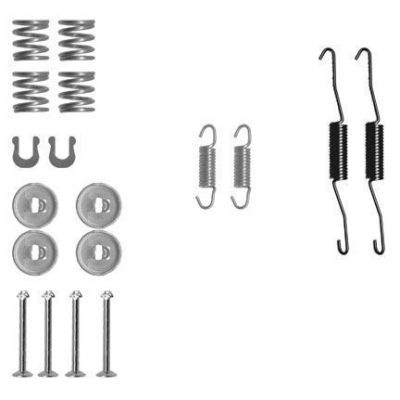 Remschoen -montageset voor Toyota Prius Sedan 1.5 Hybrid