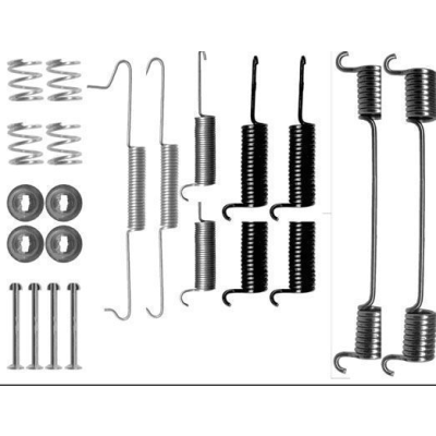 Remschoen -montageset achterzijde voor Volkswagen (vw) Lt 28-35 type 1 Open Laadbak/ Chassis 2.4 Td Syncro