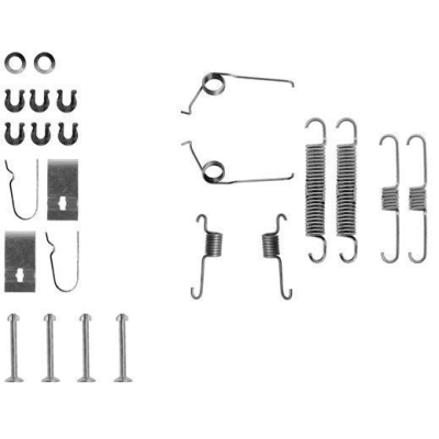 Daihatsu Charade III 1.3 Remschoen -montageset achterzijde