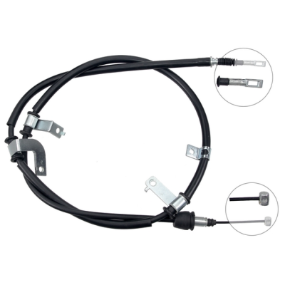 Handremkabel links voor Hyundai Santa Fe type 2 2.2 Crdi