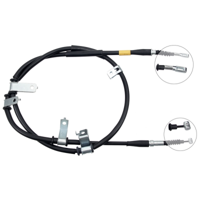 Handremkabel rechts voor Hyundai Santa Fe type 2 2.7 V6 Gls 4x4