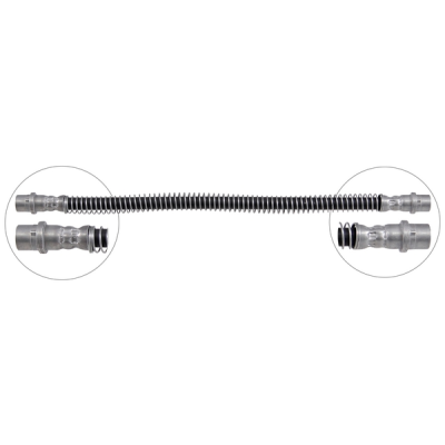 Remslang achterzijde, links of rechts voor Porsche Boxster Spyder (981) 3.8