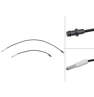 Slijtindicator voorzijde, links of rechts voor Renault 18 Variable 1.6 Turbo 