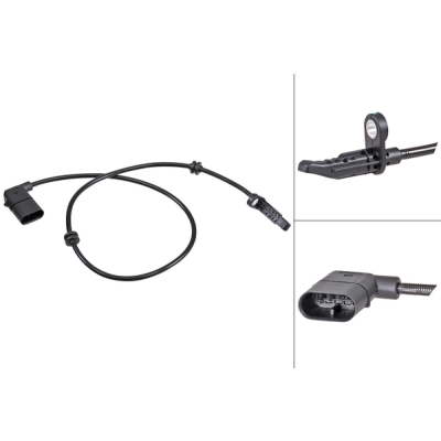 Mercedes-benz S-klasse Coupa (c217) S 560 4-matic ABS-sensor achterzijde, rechts