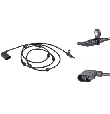 Mercedes-benz S-klasse Coupa (c217) S 560 4-matic ABS-sensor voorzijde, links of rechts