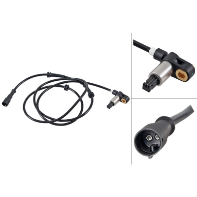 Renault Clio II Bestelwagen 1.9 D (sb0r) ABS-sensor achterzijde, rechts